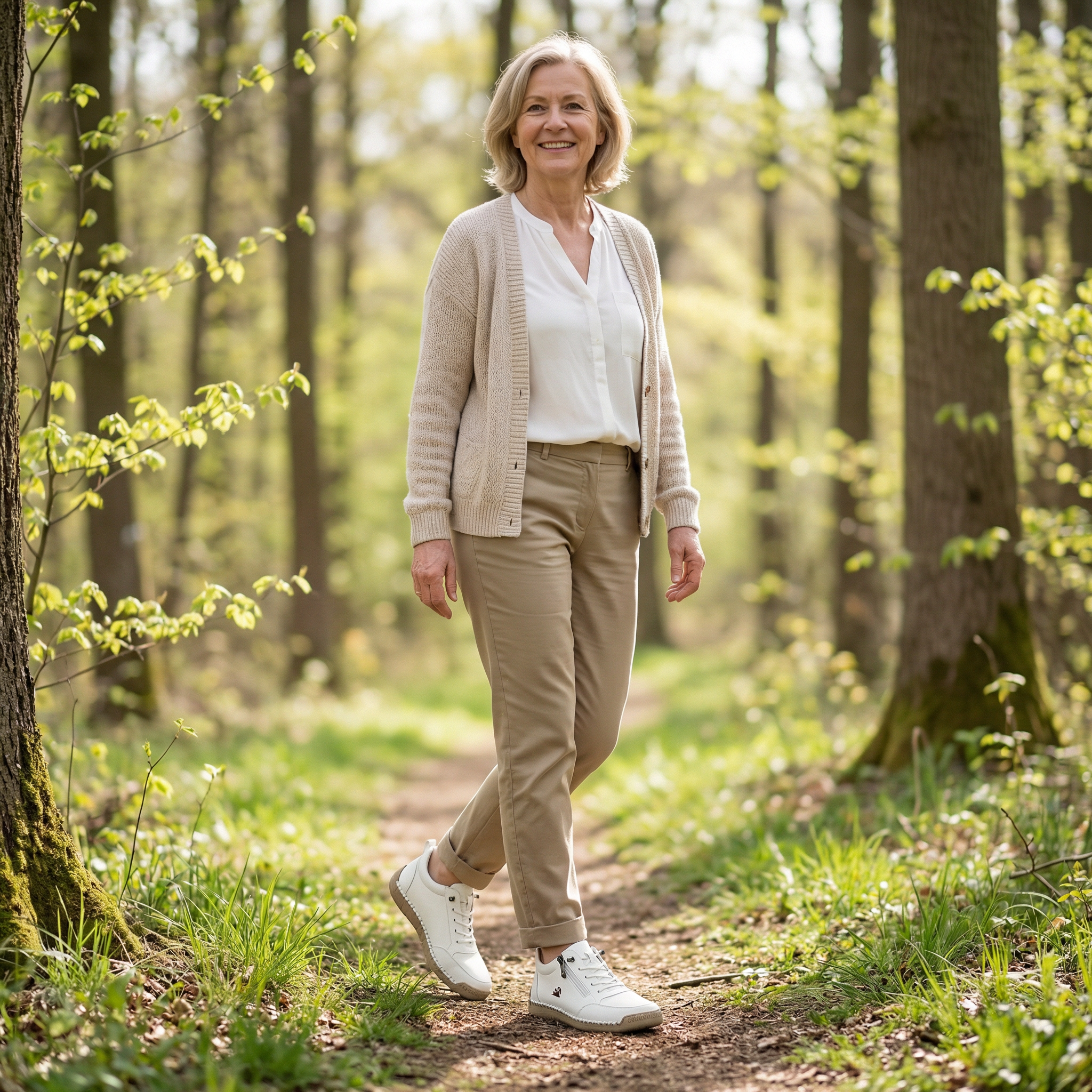 Mila – Comfortable orthopedic sneakers with a zipper