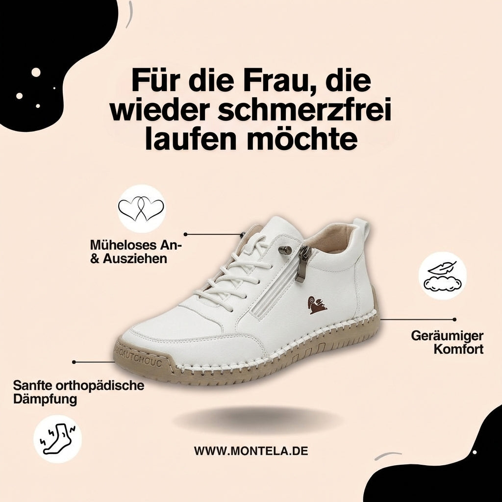 Mila – Comfortable orthopedic sneakers with a zipper